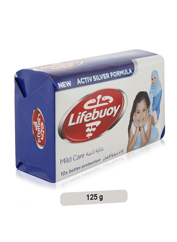 Lifebuoy Mild Care Soap Bar, 125gm
