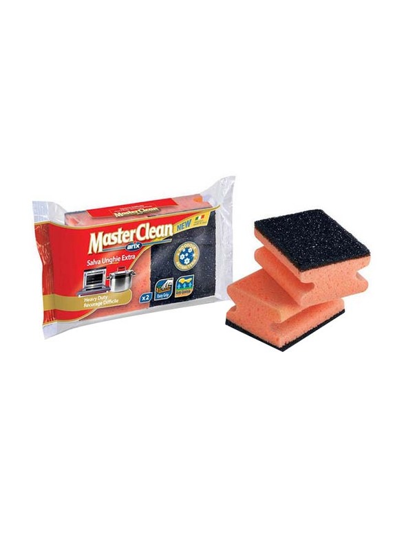 Arix Master Clean Scourer Sponge, 2 Pieces