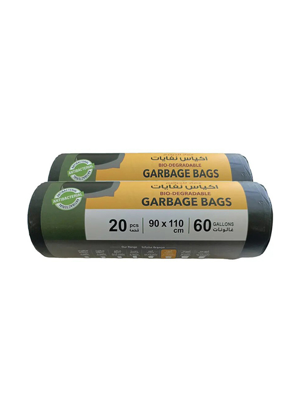 Earth Green Choice Garbage, 2 x 20 Sheets, 90 x 110cm