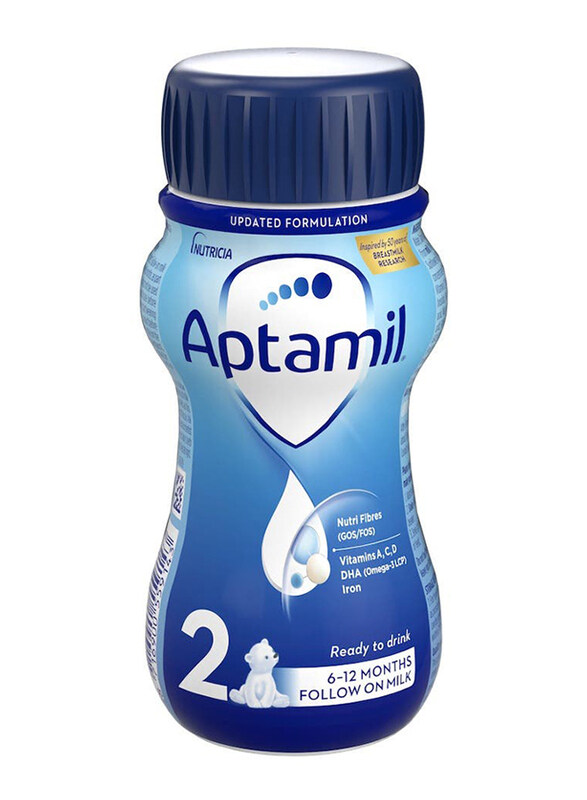 Aptamil 2 Follow On Baby Formula Milk, 200ml