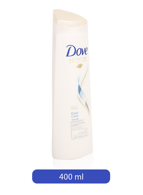 Dove Daily Care Shampoo for All Hair Types, 400ml