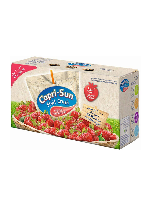 

Capri Sun Strawberry Fruit Crush, 10 x 200ml
