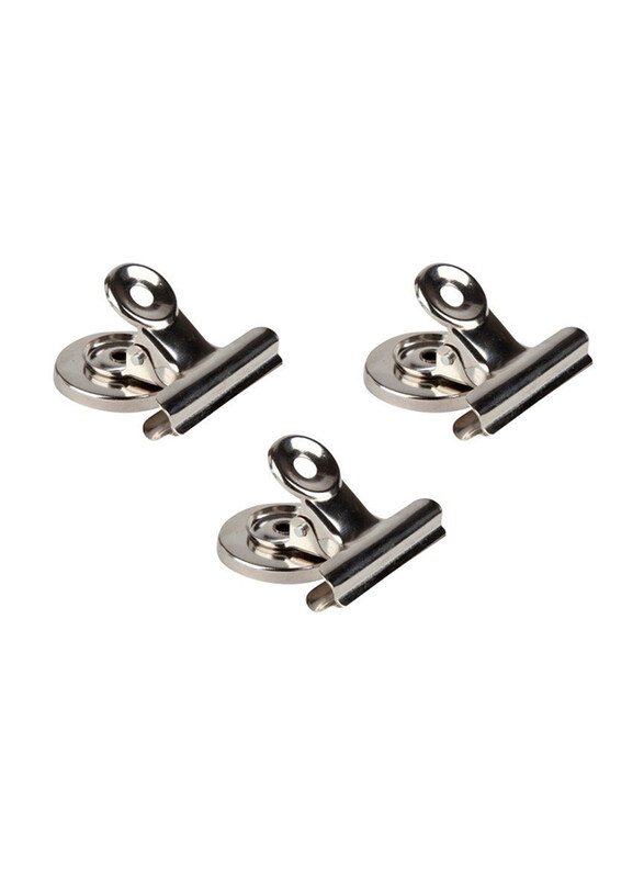 

Generic Memo Clamps with Magnetic, 3 Pieces, Silver