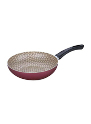 Tramontina 24cm Round Deep Frying Pan, Red
