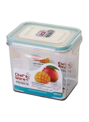 Chef's Ware Premium Tritan Rectangle Container, 850ml, Clear