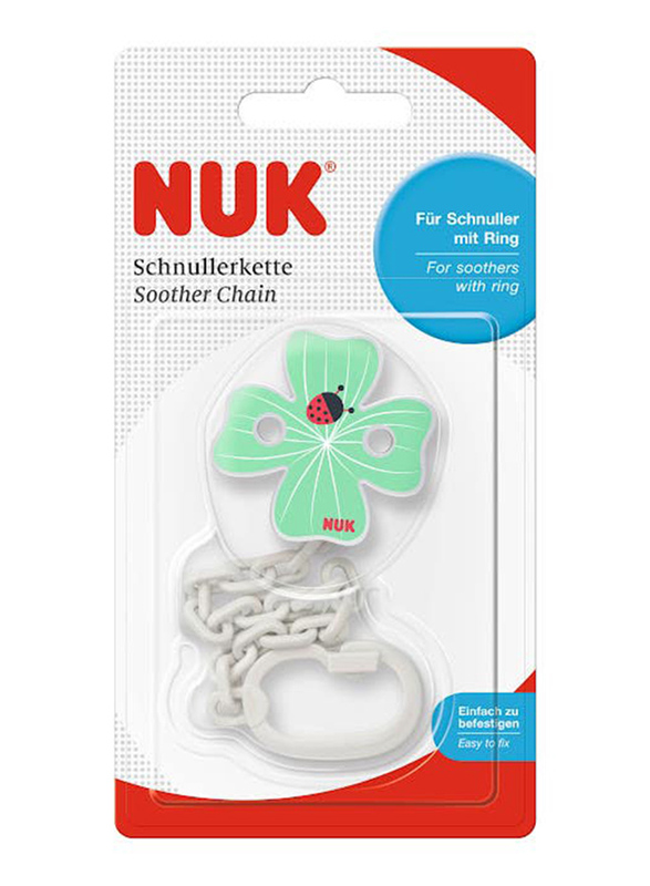 Nuk Soother Chain, Assorted Colour