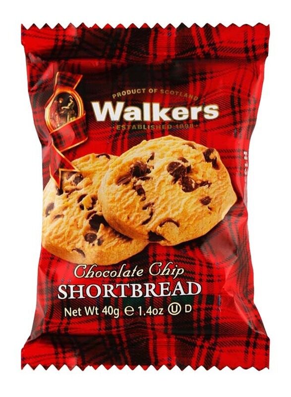 

Walkers Shortbread Choco Chips Cookie, 40g