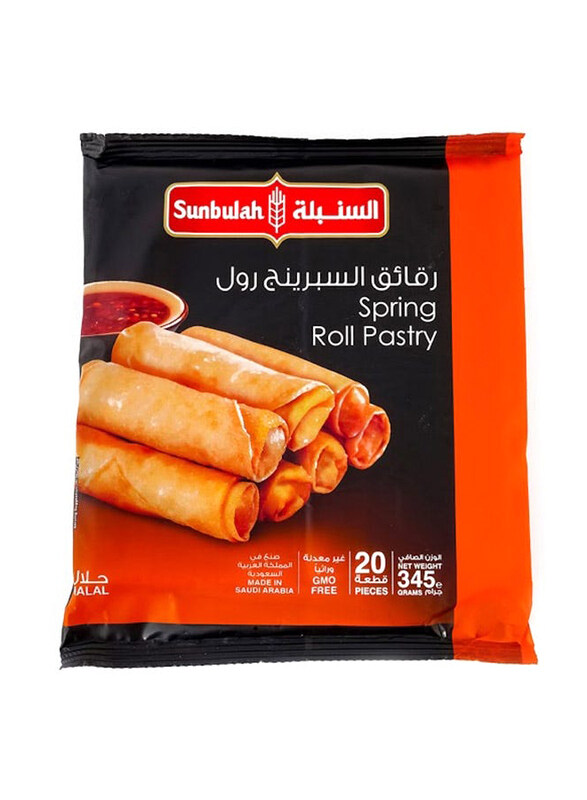 

Sunbulah Spring Roll Pastry, 20 Pieces, 345g