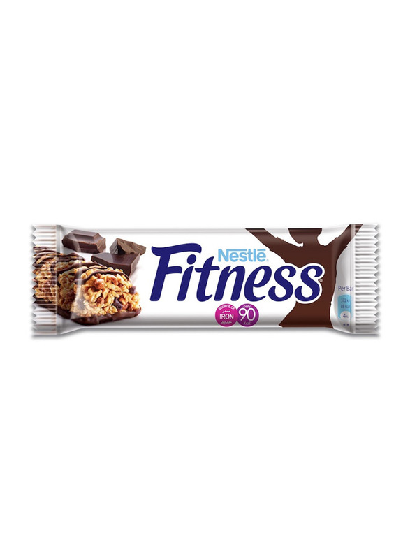 

Nestle Fitness Chocolate Breakfast Cereal Bar, 24 Pieces x 23.5g
