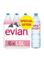 Evian Water, 6 x 1.5 Liter