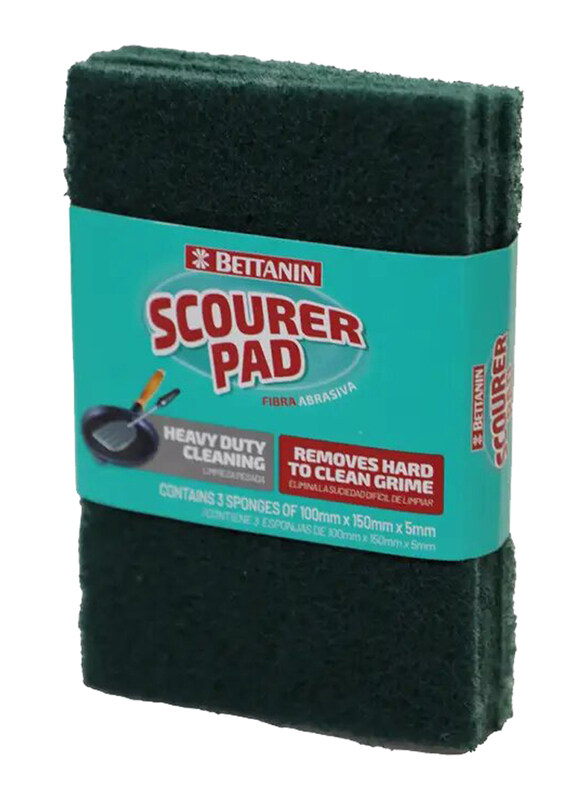 

Bettanin Scourer Pad Fibra Abrasiva Set, Pack of 3