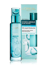 L'Oreal Paris Hydra Genius Aloe Water 72H Liquid Moisturizer Normal to Dry Skin, 70ml