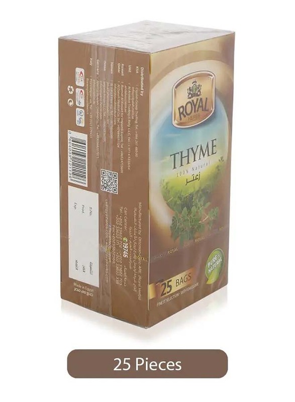 Royal Herbs Thyme - 25 Bags