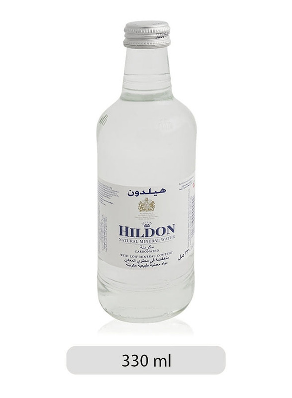 Hildon Carbonated Mineral Water Bottle, 330ml