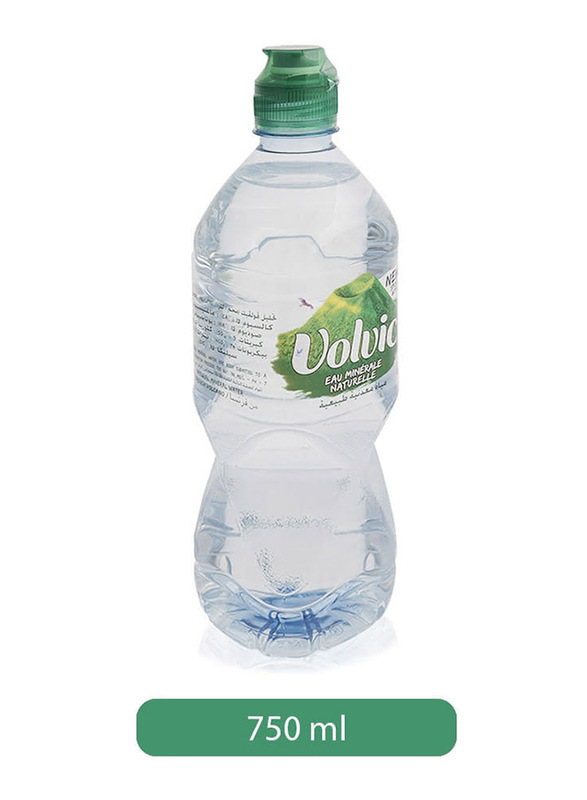 Volvic Natural Mineral Water Bottle, 750ml