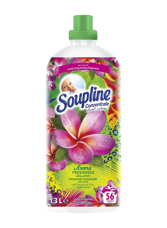 

Soupline Concentrated Pink Fabric Softner , 1.3 Liter