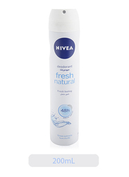 Nivea Fresh Natural Deodorant Spray for Women, 200ml