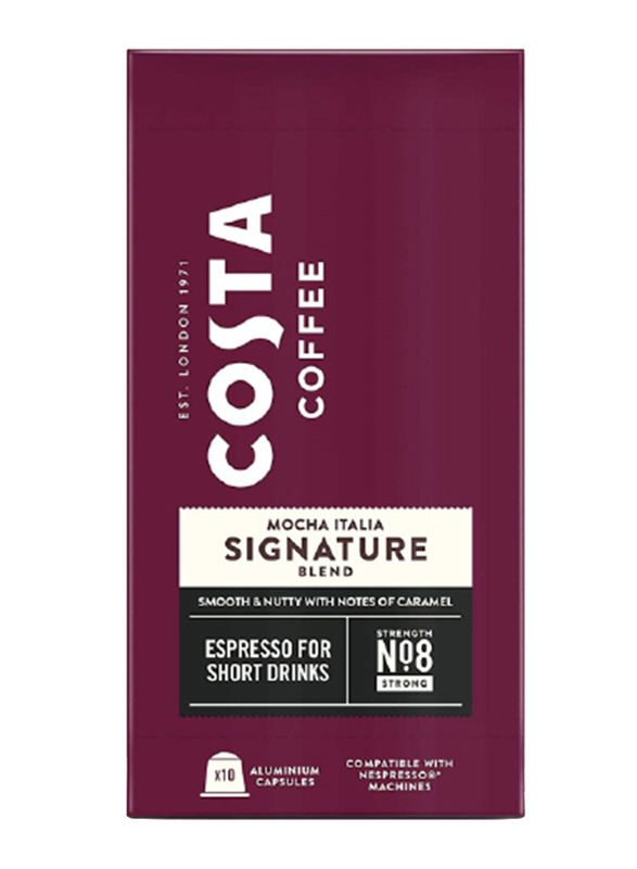 Costa Coffee Signature Blend Coffee Espresso, 10 Capsules