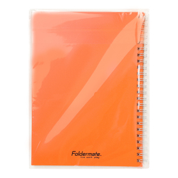 Foldermate I Can do It WeWrite Dual Spiral Wire Bound Notebook, 70 Ruled Sheets, 80 GSM, A5 Size