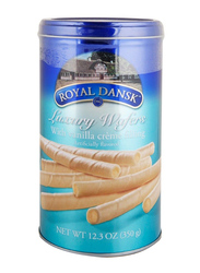 Royal Dansk Luxury Vanilla Cream Filled Wafers, 350g