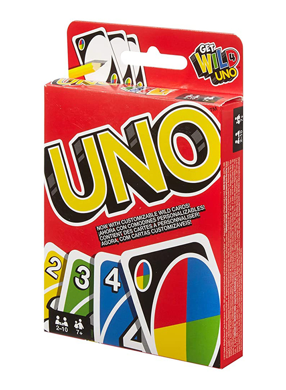 Mattel Uno Card Game, Ages 7+