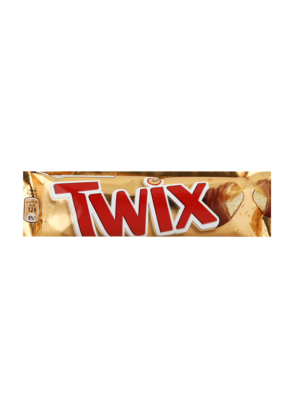 Twix Single Finger Chocolate Bar, 25g