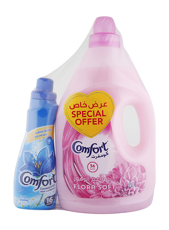 Comfort Fabric Softener Flora Soft 4Litre Online at Best Price