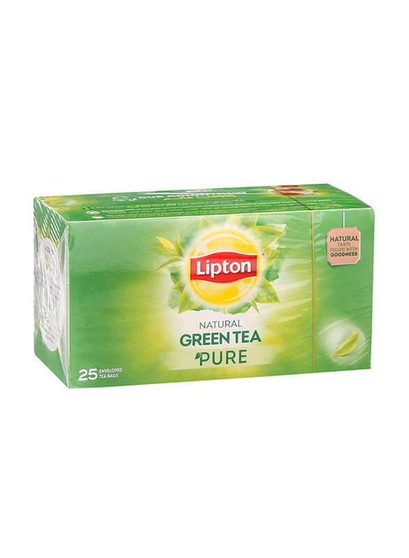 

Lipton Natural Green Tea Bags, 25 Tea Bags