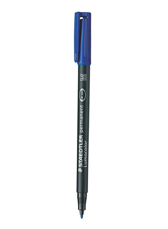

Staedtler StaEDT Perfumeler Lumocolor Permanent Medium Tip Marker, Blue
