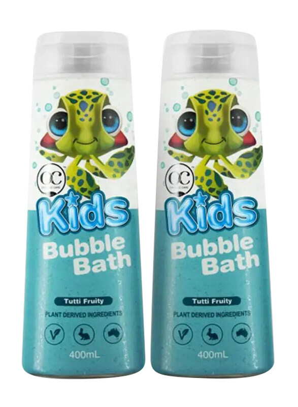 Natures Organics Kids Bubble Bath, 2 x 400ml