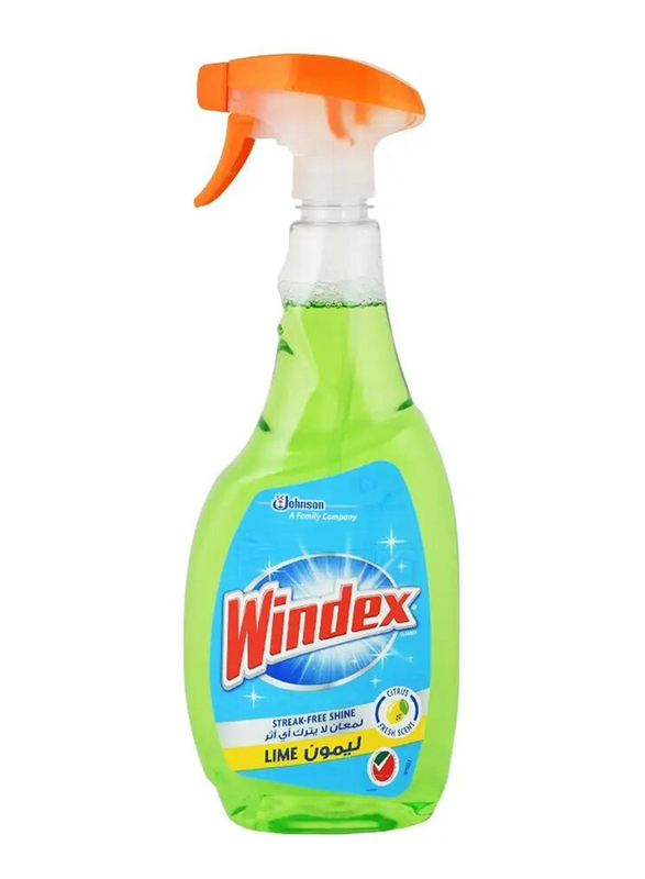Windex Lime Glass Cleaner, 750 ml