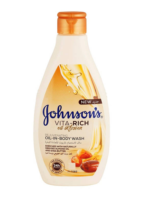 Johnson's Rejuvenating Vita Rich Oil in Body Wash - 250 ml