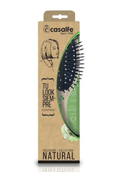 Casalfe Natural Collection Wooden Cushion Oval Shape Brush Ball, 1 Piece