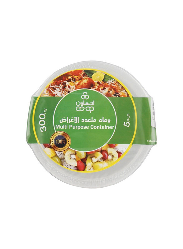 

CO-OP Multi Purpose Container - 5 x 300 ml