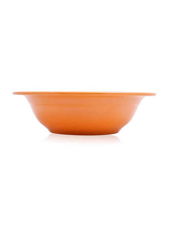 

Union 15.5cm Attractive Solid Acrylic Round Bowl, Orange