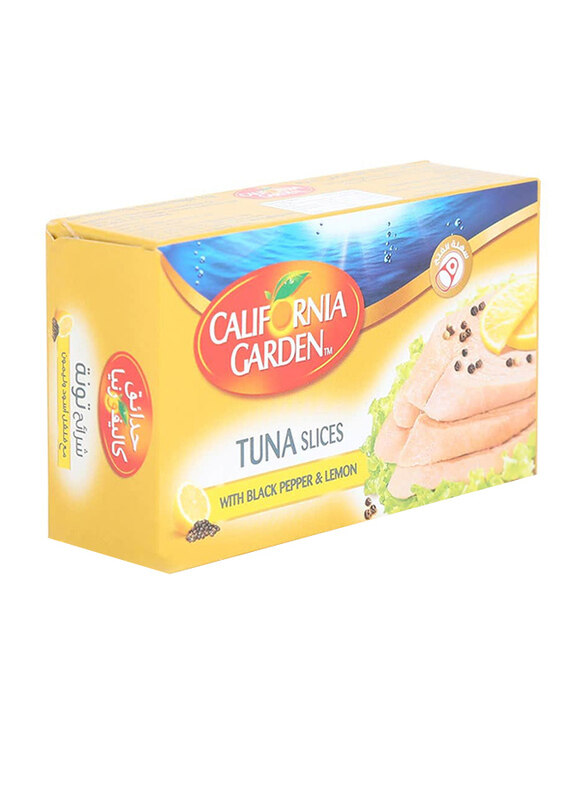 

California Gard Tuna Slice with Black Pepper And Lemon Juice, 120g