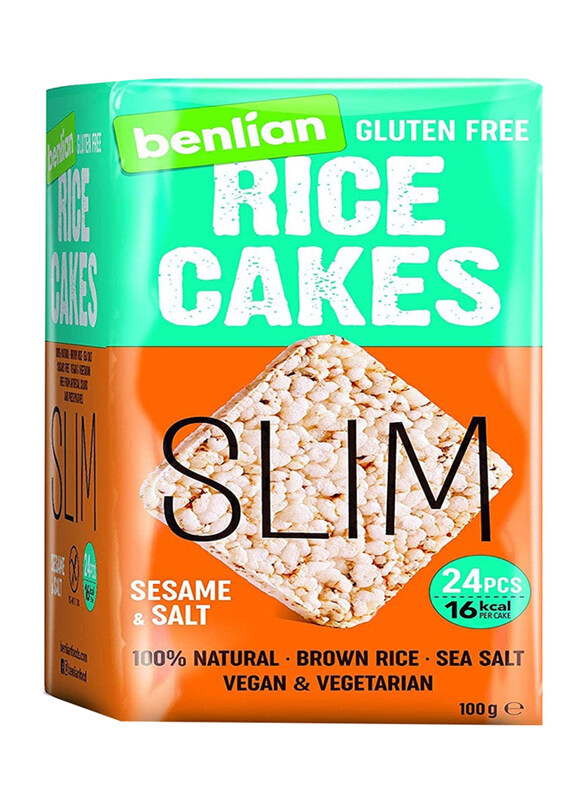 

Benlian Rice Cakes Slim Sesame & Salt, 100g