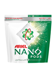 Ariel 100% Stain Removal Nano Pods, 24 Pieces