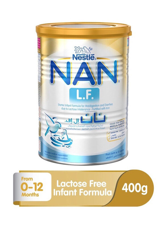 

Nestle Nan LF Intolerance Starter Infant Formula Powder, 400g