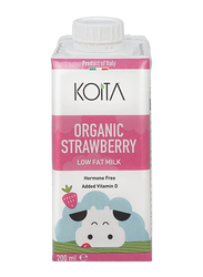 Koita Organic Strawberry Milk Drink, 200ml