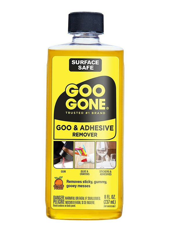 Goo Gone 8oz Paint Glue Remover, Yellow