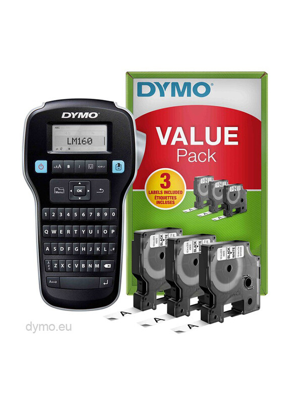 

Dymo Label Manager 160 Labelling Machine, Black