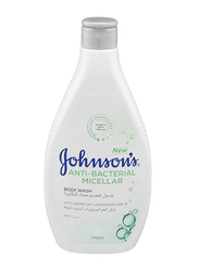 Johnson's Anti-Bacterial Micellar Mint Body Wash, 400ml