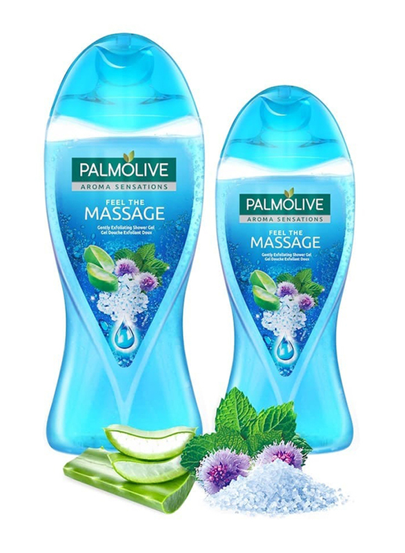 Palmolive Aroma Sensations Feel the Massage Shower Gel, 500ml, 250ml, 2 Piece