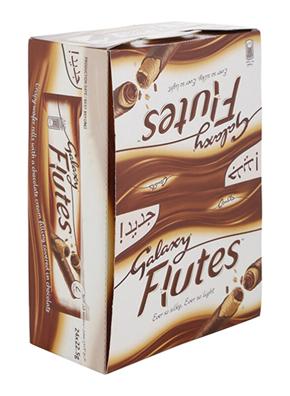 

Galaxy Flutes Chocolate Bars - 24 x 22.5g