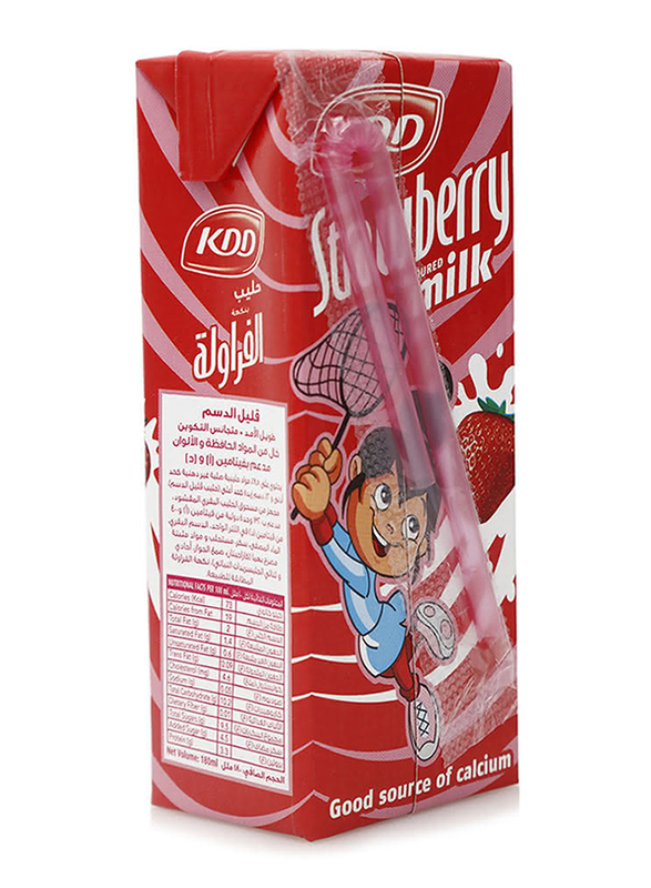 KDD Strawberry Milk, 180ml