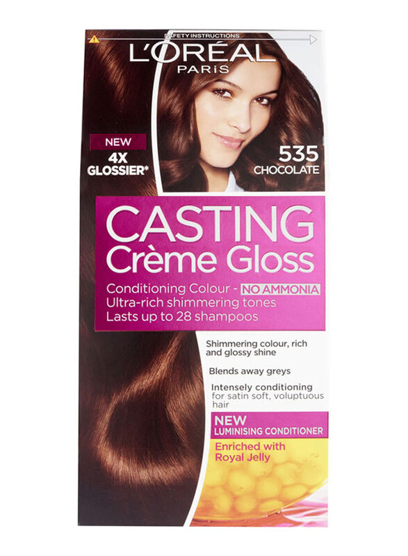 

L'Oreal Paris Casting Creme Gloss, 535 Mahagony Golden Light Brown, 100gm