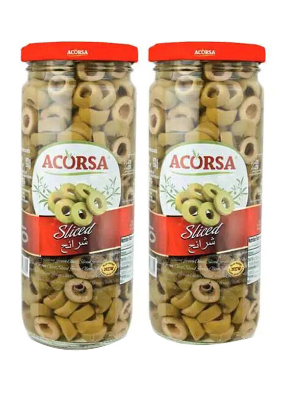 

Acorsa Olives Sliced Green, 2 x 470g