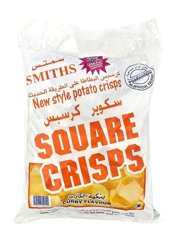 

Smiths Square Crisps Curry, 25 x 20g