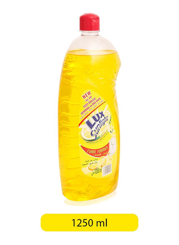 LUX Sunlight Lemon Dishwashing Liquid, 1250ml